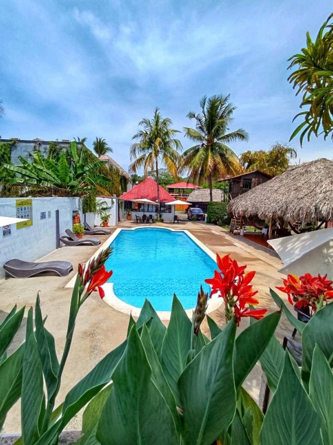 Hotel Tunco Lodge Ла-Лібертад Екстер'єр фото